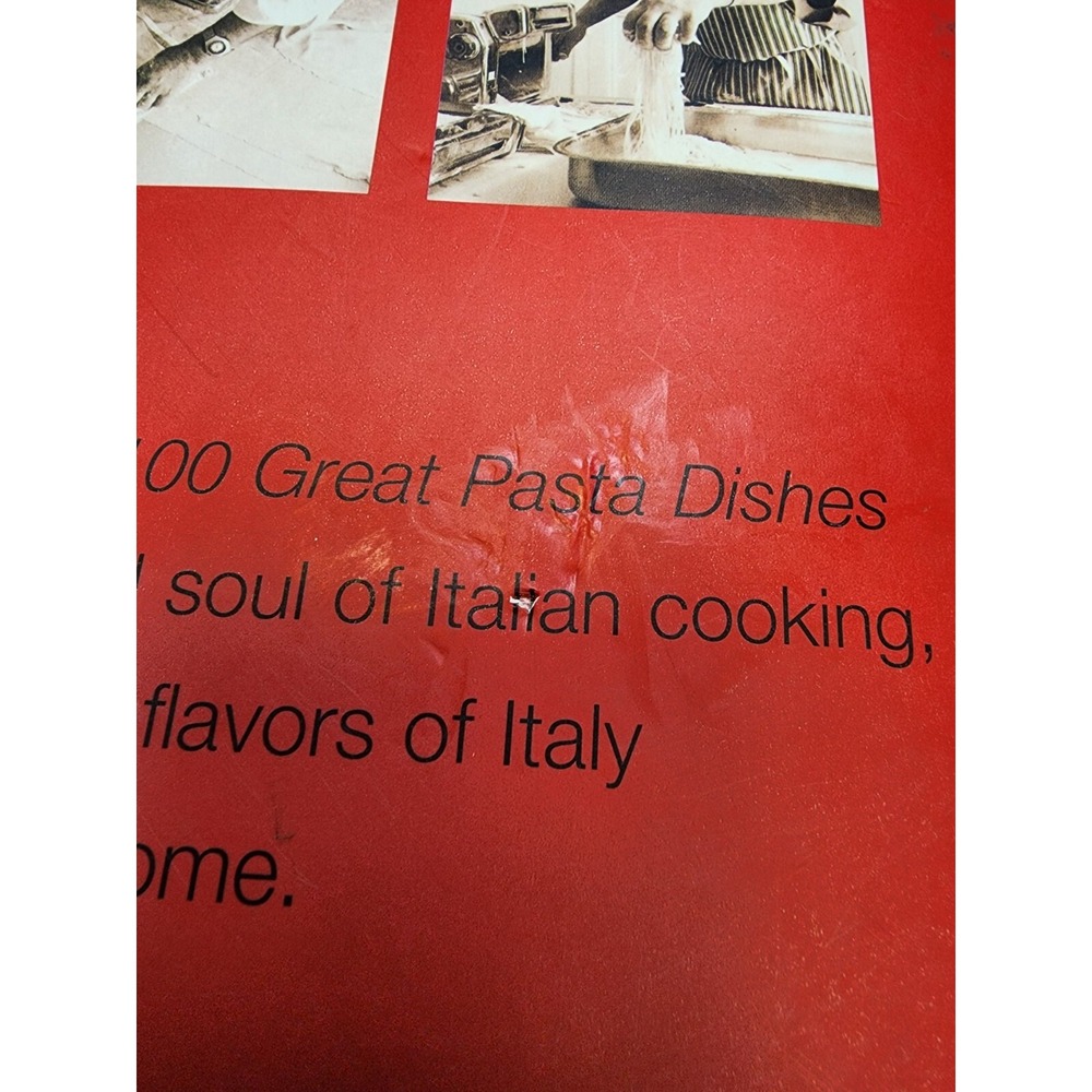 VINTAGE 100 Great Pasta Dishes Paperback Book by Franco and Ann Taruschio Italy - Picture 8 of 9